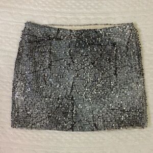 Guess sequin mini skirt xs